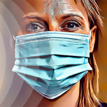 nurse with mask